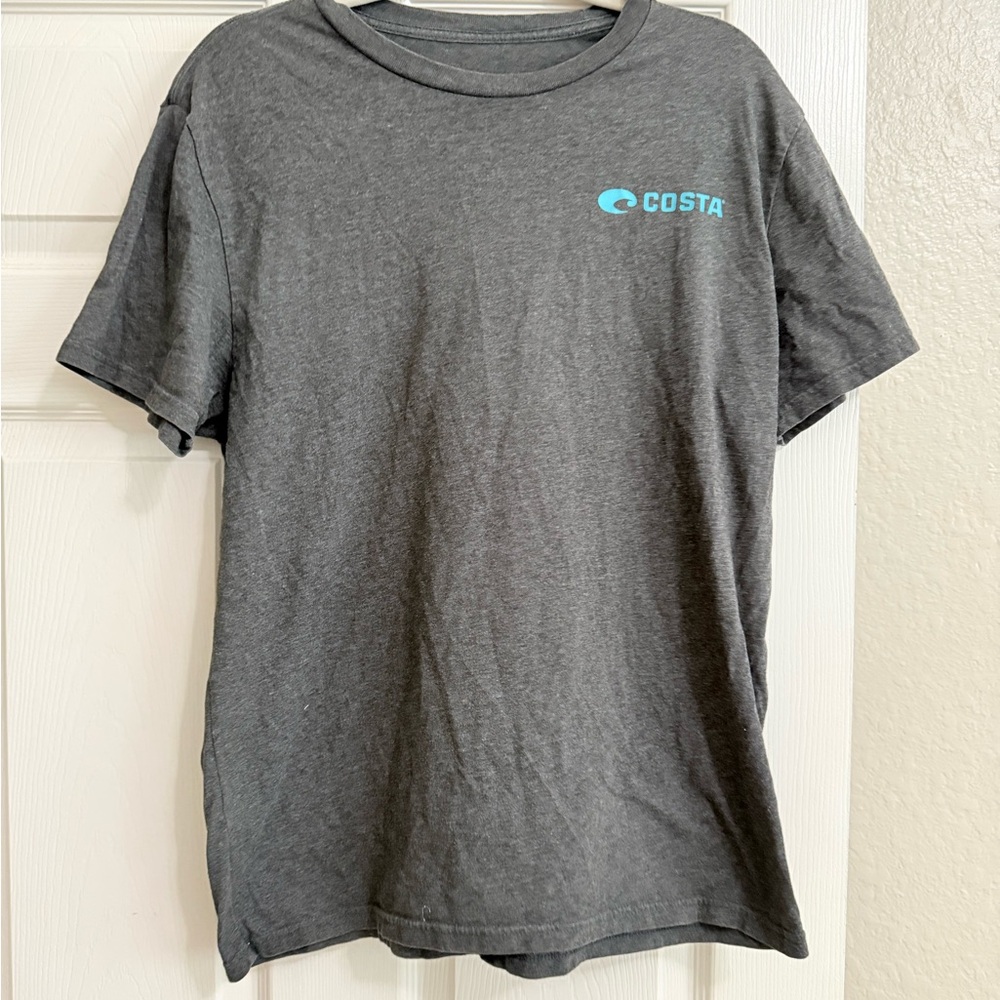 Costa Charcoal Short Sleeve Tee